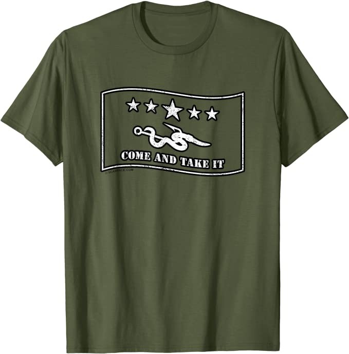 Come and Take It Hook & Worm Fishing Lure Fun Gift T-Shirt